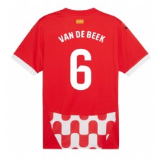 Girona Donny van de Beek #6 Hemmatröja 2024-25 Korta ärmar